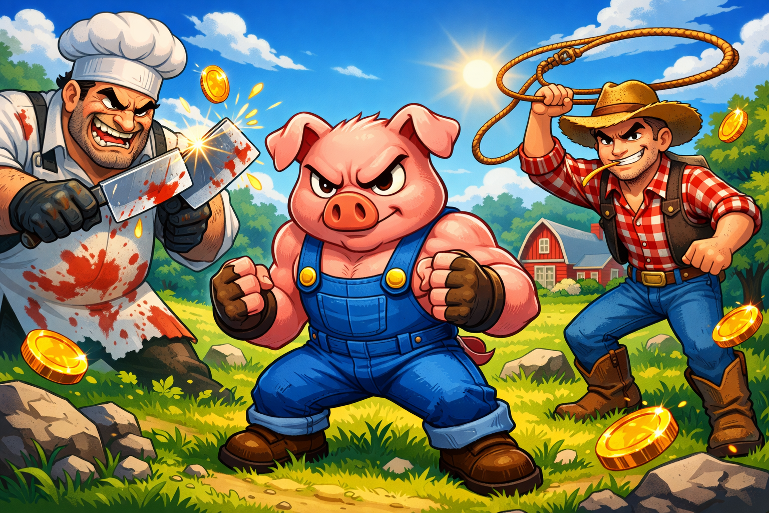 Das Startbild von Monsterschwein